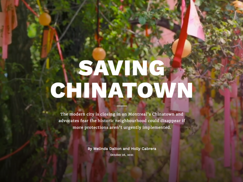 Saving Chinatown
